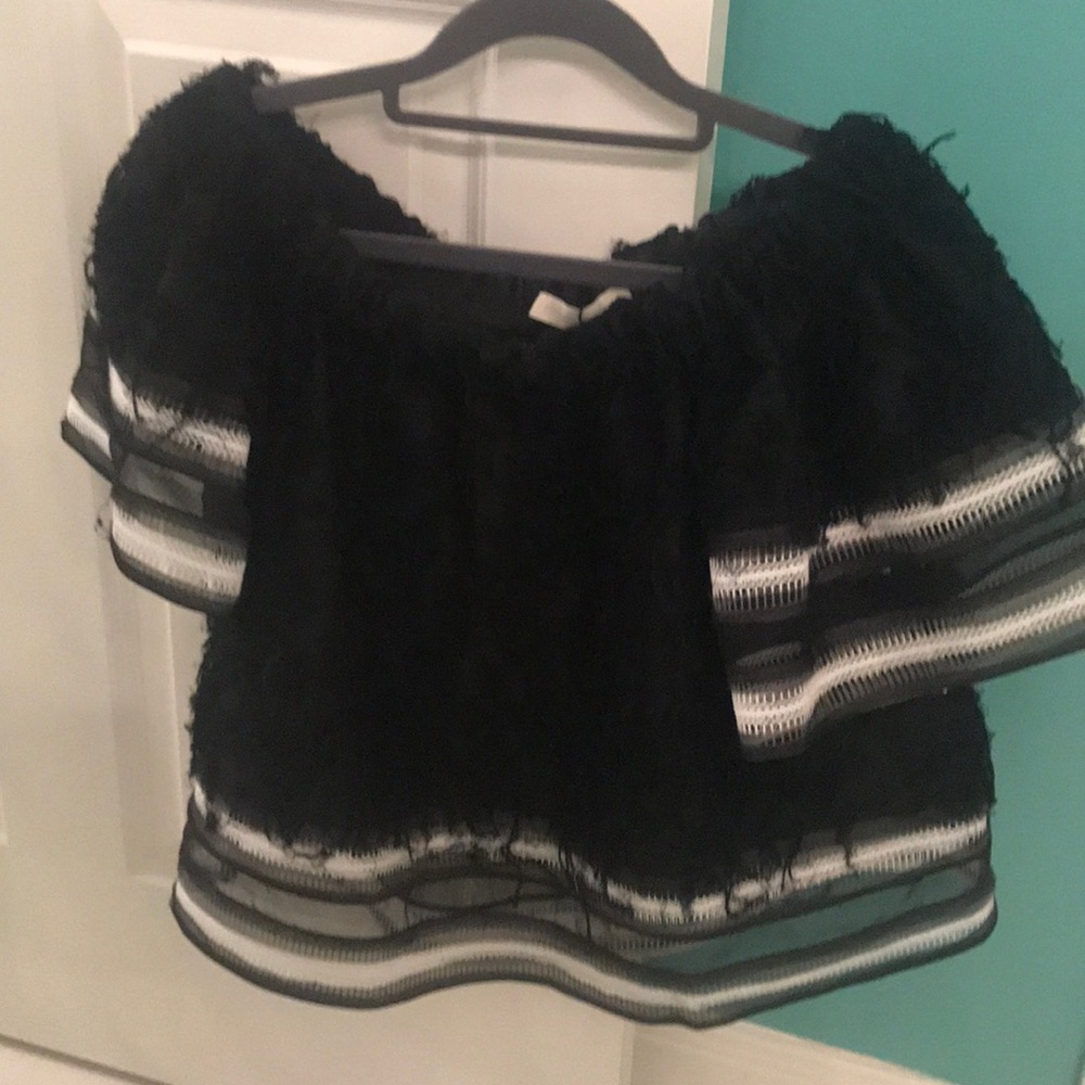 Jonathan Simkhai off the shoulder, fashion top
